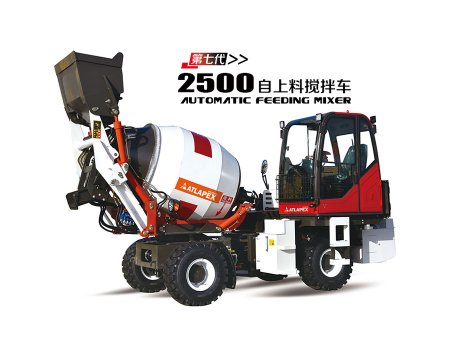 What is the Self Loading Concrete Mixer Capacity?
