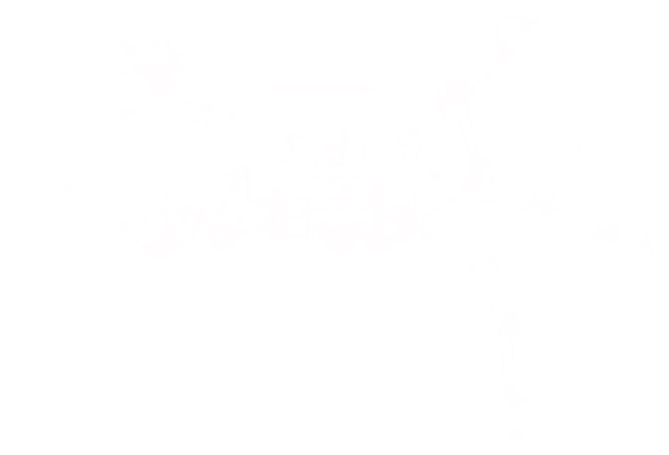 Backhoe loader BKA100